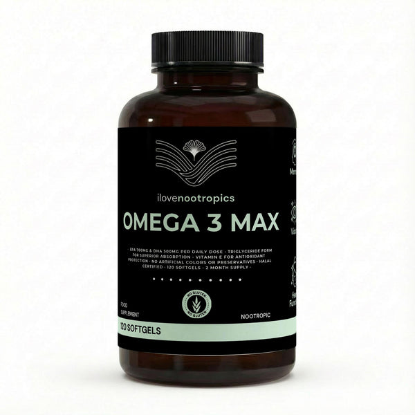 Omega-3 Fish Oil 1000mg — 120 Softgels | High-Strength EPA & DHA