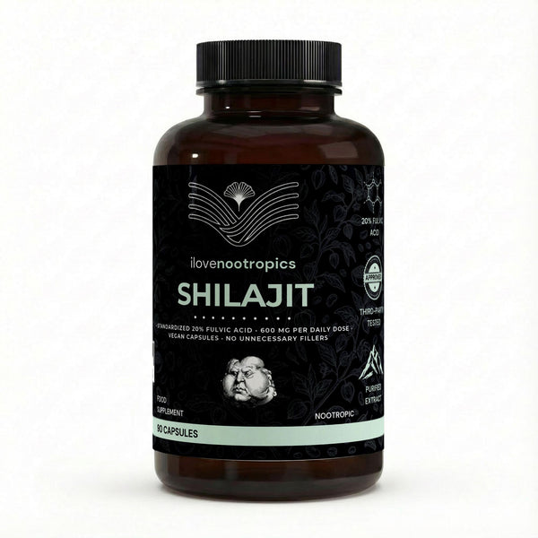 Shilajit (20% Fulvic Acid) - 90 vegan capsules